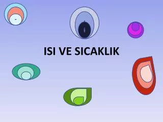 isi ve sicaklik