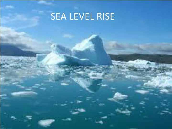 sea level rise