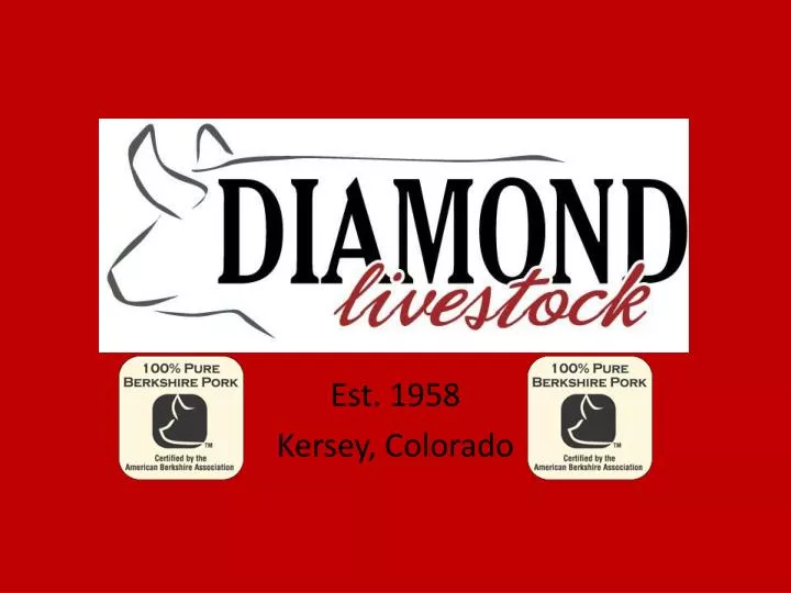 est 1958 kersey colorado