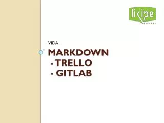 markdown trello gitlab