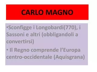 carlo magno