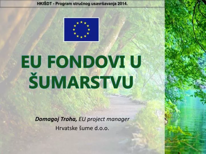 eu fondovi u umarstvu