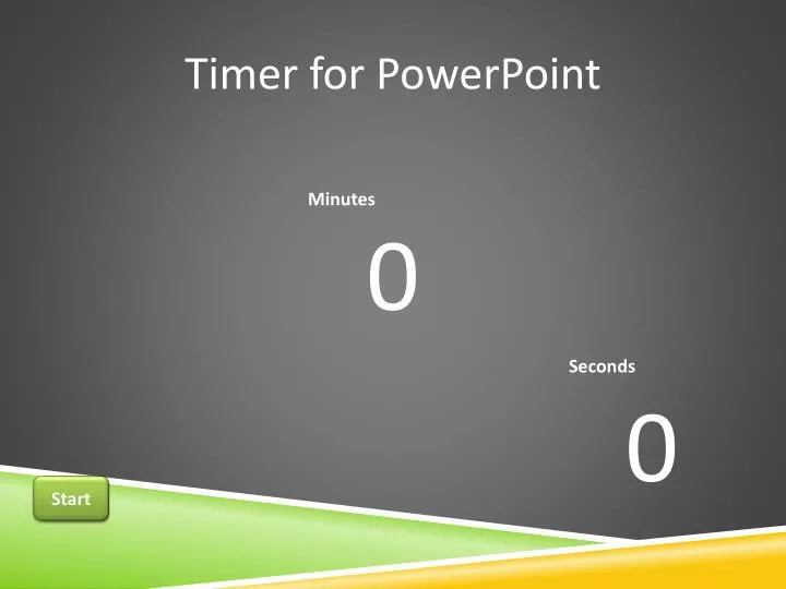 timer for powerpoint