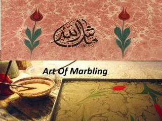 Art Of Marbling