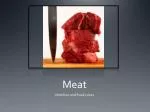 Meat - slide 1