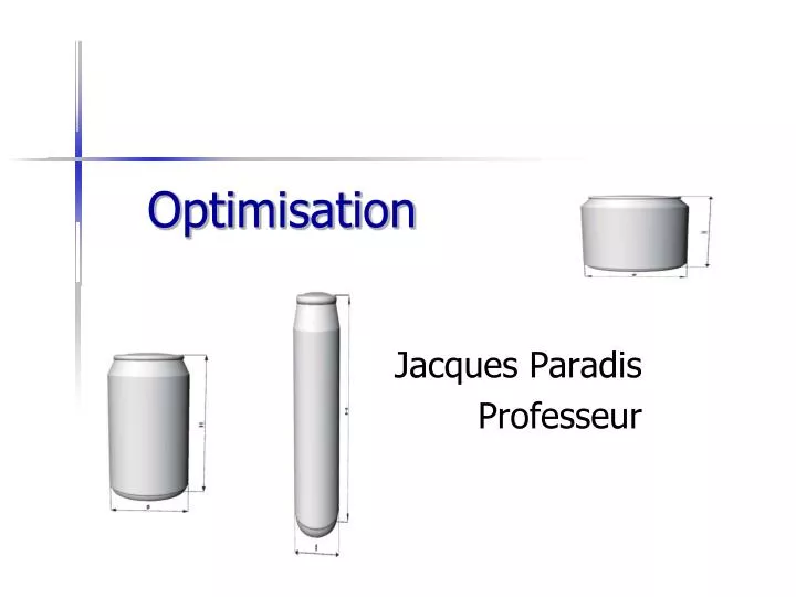 optimisation