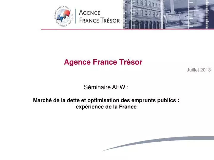 agence france tr sor