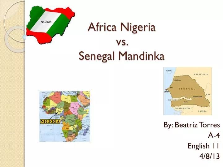 africa nigeria vs senegal mandinka