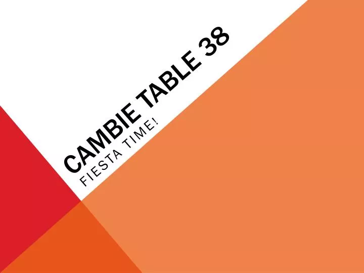 cambie table 38