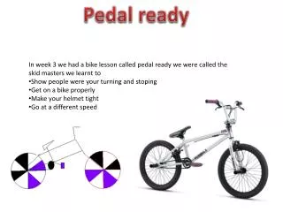 Pedal ready
