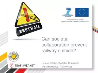Can societal collaboration prevent railway suicide?