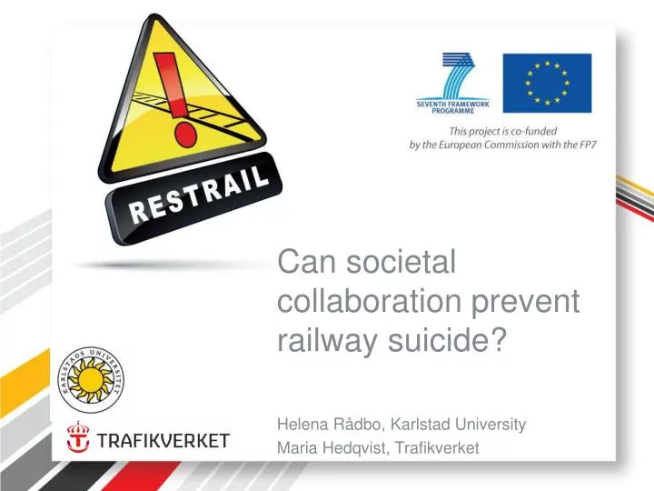 can societal collaboration prevent railway suicide