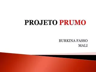 projeto prumo