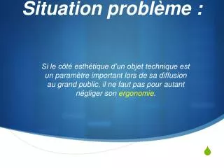 situation probl me