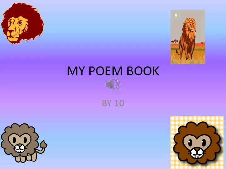 my poem book