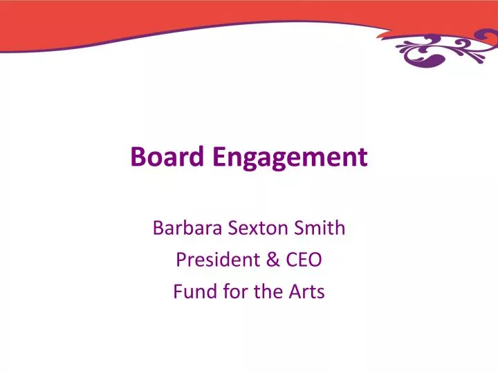 board engagement