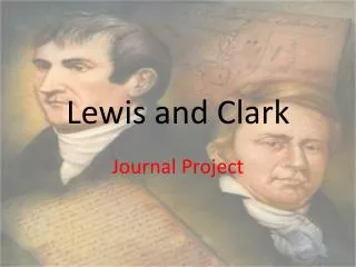 Lewis and Clark