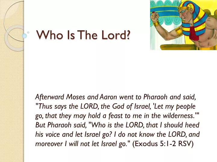 who is the lord