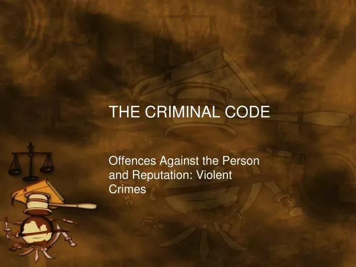 the criminal code