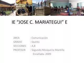 ie jose c mariategui e