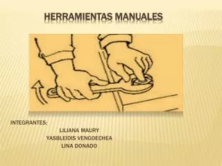herramientas manuales