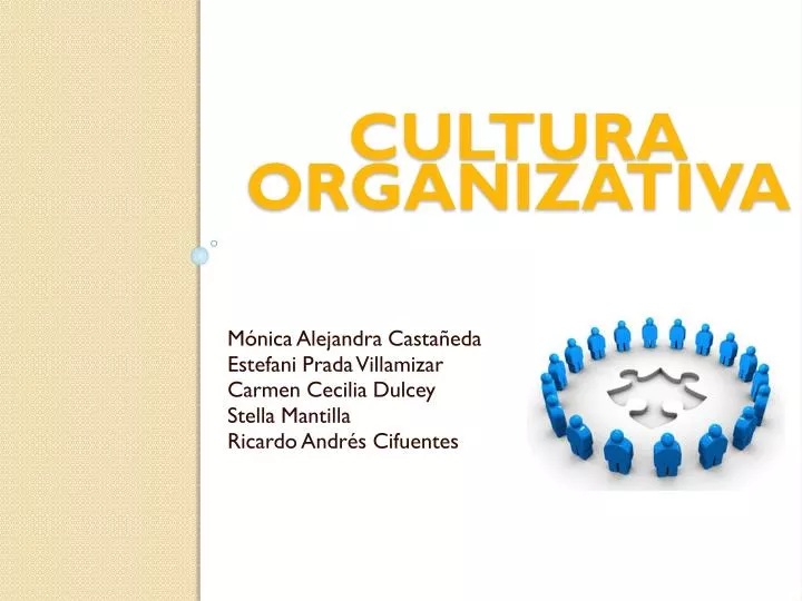 cultura organizativa