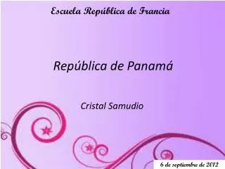 República de Panamá