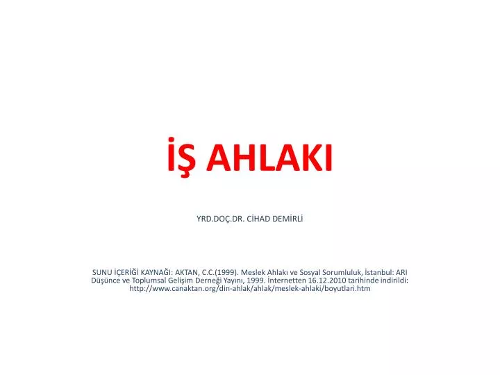 ahlaki