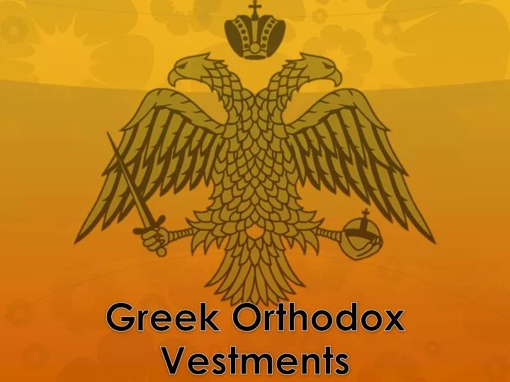 greek orthodox vestments