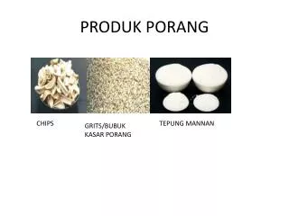 produk porang