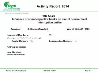 Activity Report 2014