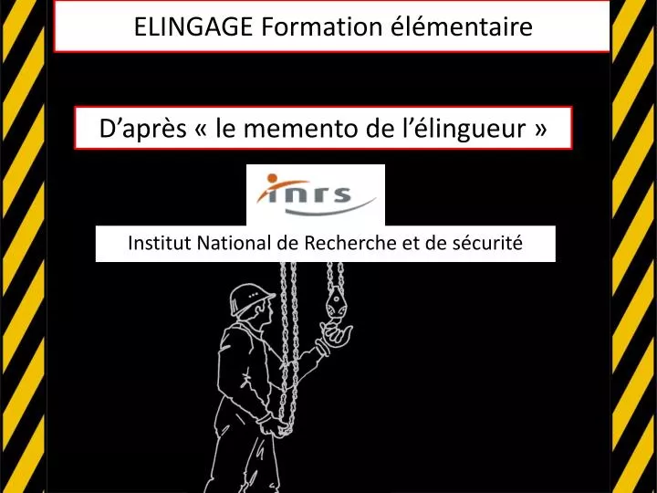 elingage formation l mentaire