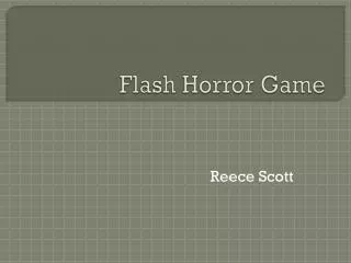 Flash Horror Game