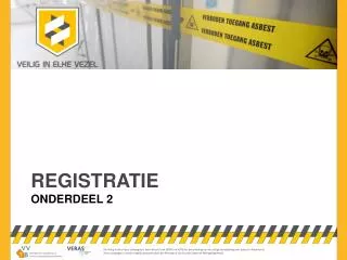 registratie onderdeel 2