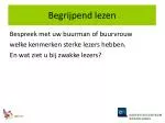 Begrijpend lezen - slide 1