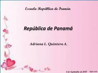 rep blica de panam