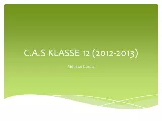 c a s klasse 12 2012 2013