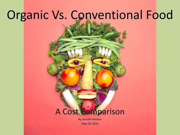 organic vs conventional food