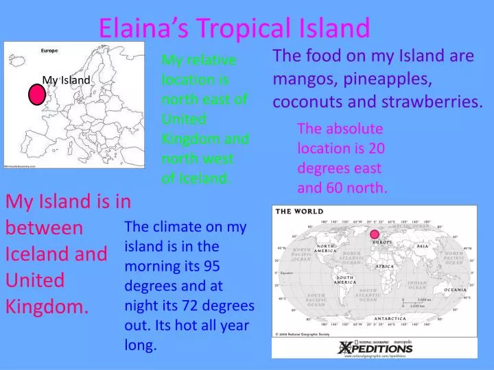 elaina s tropical island