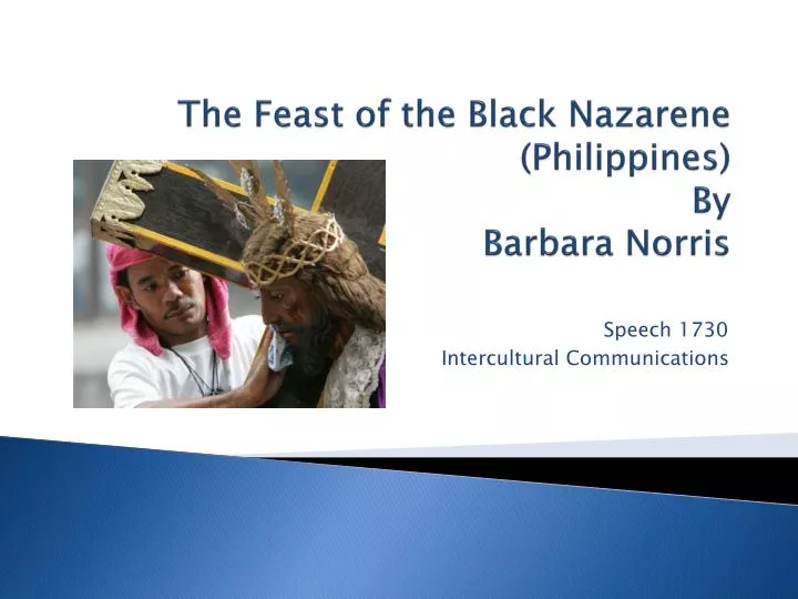the feast of the black nazarene philippines by barbara norris