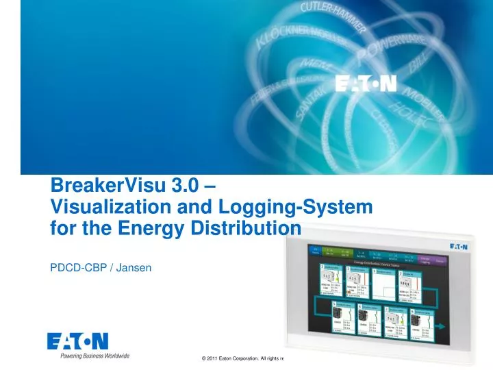 breakervisu 3 0 visualization and logging system for the energy distribution