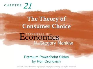 The Theory of Consumer Choice