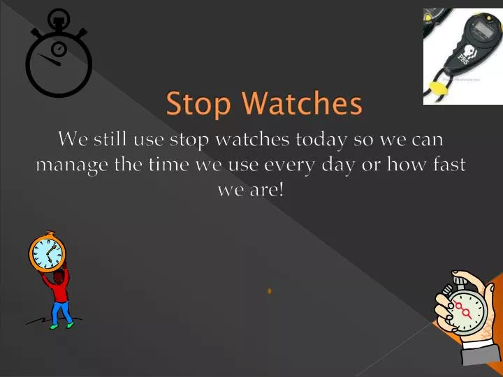 stop watches