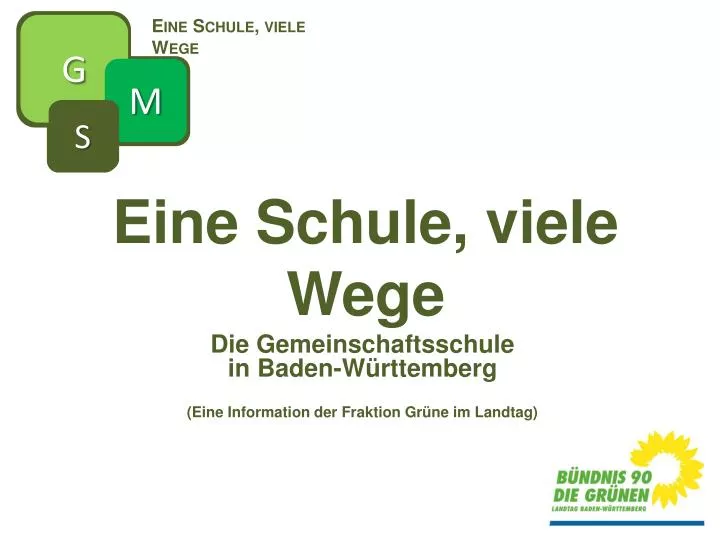 eine schule viele wege