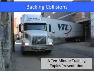 Backing Collisions