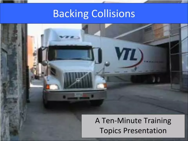 backing collisions