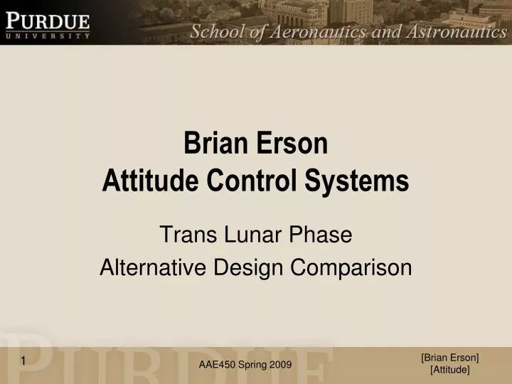 brian erson attitude control systems