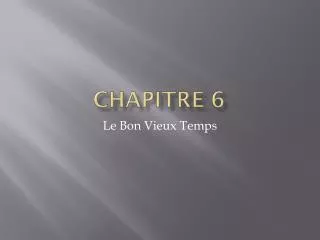 chapitre 6