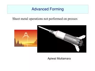 Advanced Forming