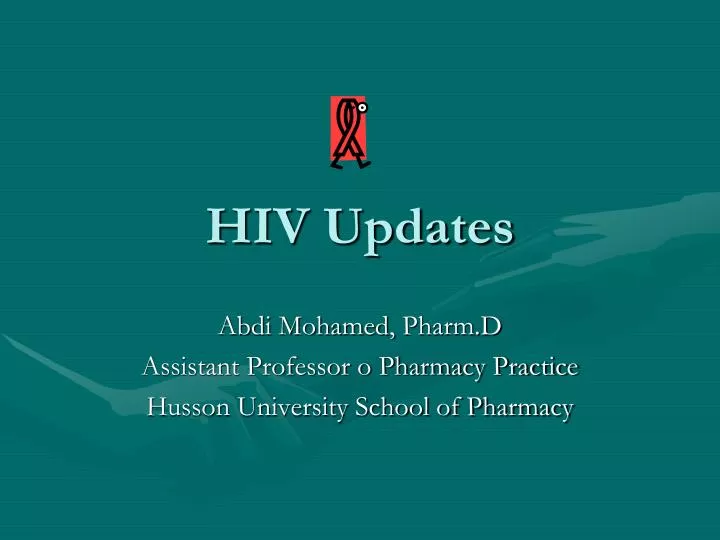hiv updates